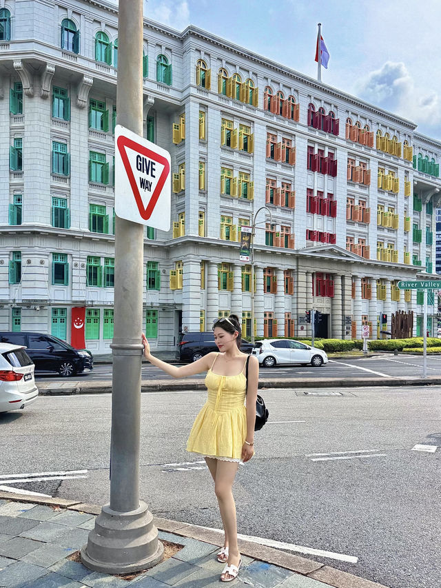 Historic landmark in Singapore 🇸🇬🌈