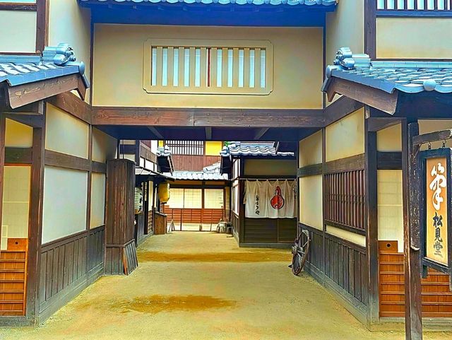 Timeless Edo style architecture at Toei Kyoto Studio Park