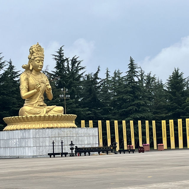 ✨ Famen Temple – The Golden Path of Faith ✨