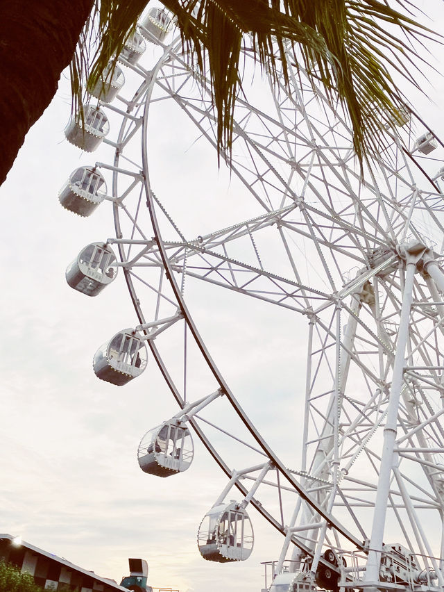 🎡 Manila's MAGIC Hour: SM Mall of Asia's Ferris Wheel Meets UNREAL Pink Sunset! 🌸