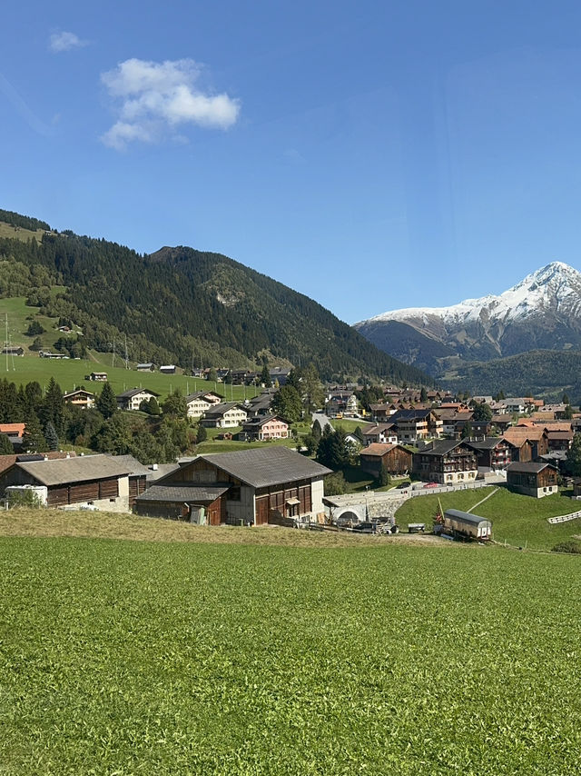 念願だった氷河急行🚂🇨🇭