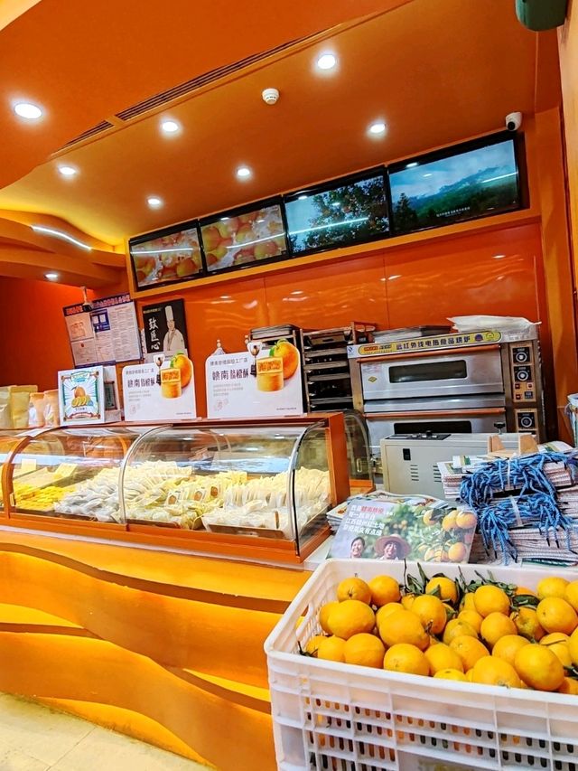 A Super Factory Full of Orange Delight