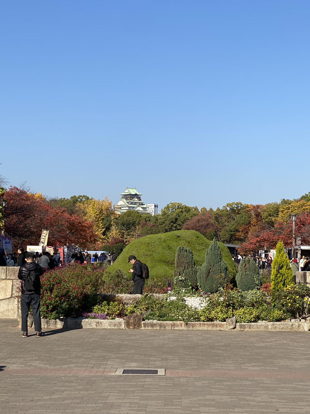 Osaka park fountain