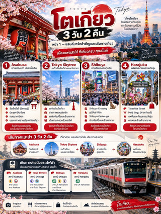 🇯🇵✨ Shop, Eat, and Explore Tokyo in 3 Days & 2 Nights — Everything in one city!