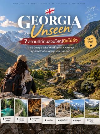 ​“ถ้าไป Georgia แล้วเที่ยวแค่ Tbilisi + Kazbegi คุณยังพลาดอีกหลายมุมของประเทศนี้” 🇬🇪✨​