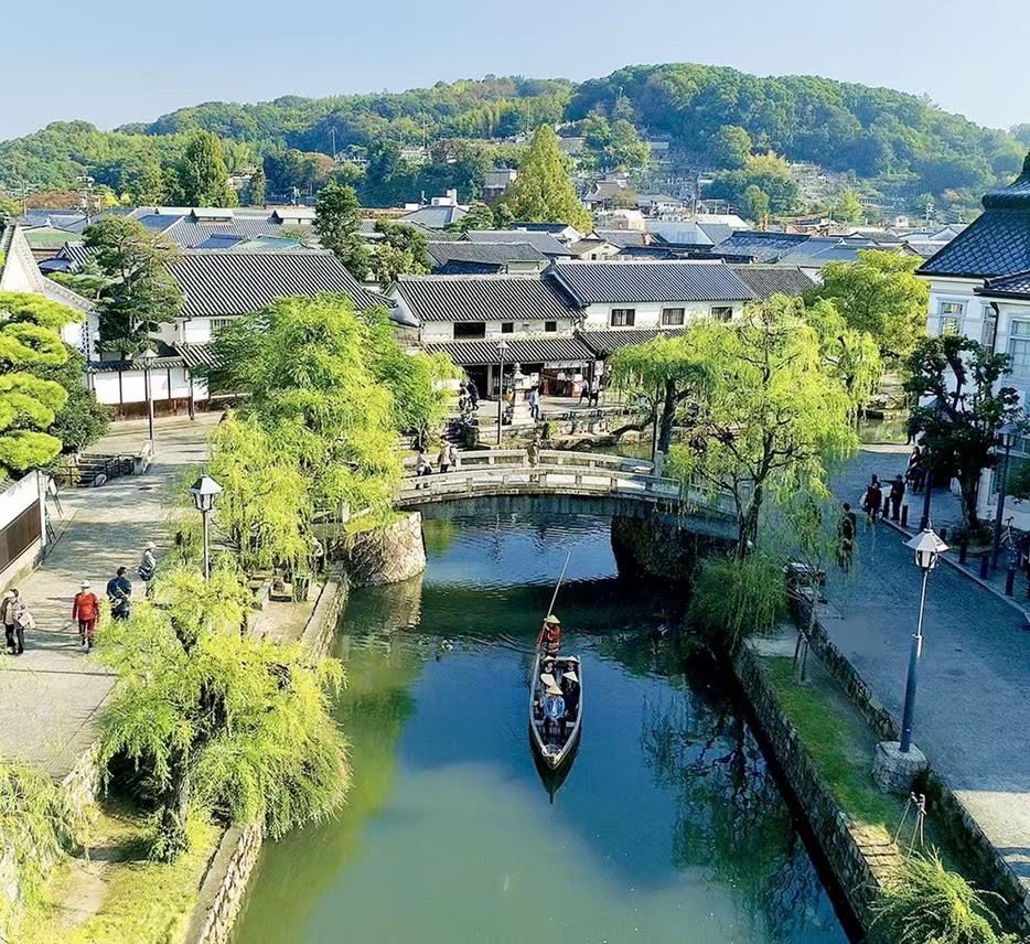 An In-Depth Guide to Kurashiki Bikan: Exploring Historic White-Walled Alleys and Enchanting Canal Boat Rides