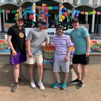 Da Boys Take On Six Flags Atlanta