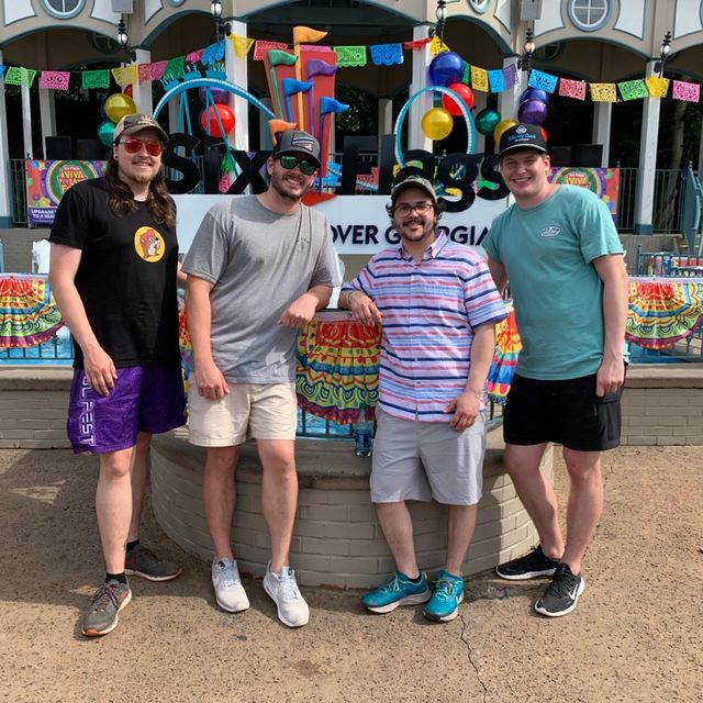 Da Boys Take On Six Flags Atlanta