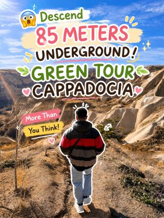 😱 ลงไปลึก 85 เมตรใต้ดิน! Green Tour Cappadocia มีอะไรมากกว่าที่คิด
