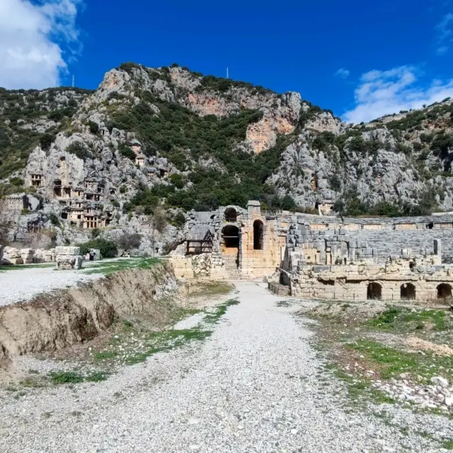 Lycian Tomb & Roman Amphitheater 