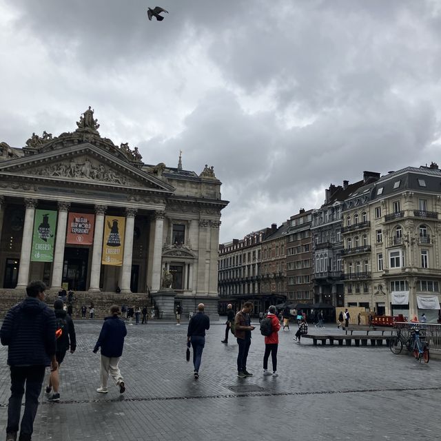 フランスからブリュッセル、グランプラスへ