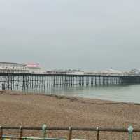 Wet day in Brighton