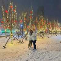 Its snowing in Yingkou