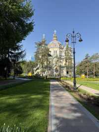 Spring Serenity at Ascension Cathedral, Almaty