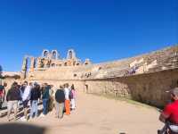 The third biggest roman arena with 35000 seats. 