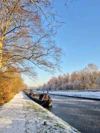 Worsley Canal stunning winter walk