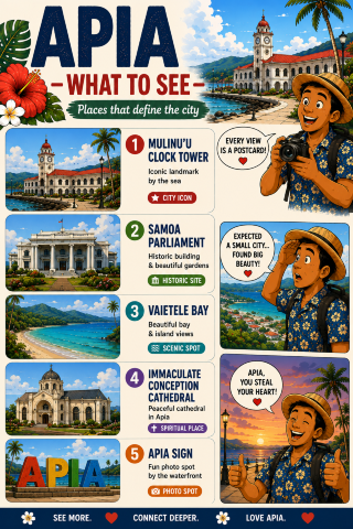 🗺️ Discovering the Heart of Apia