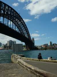 The world's largest steel arch bridge - Sydney Harbour Bridge.