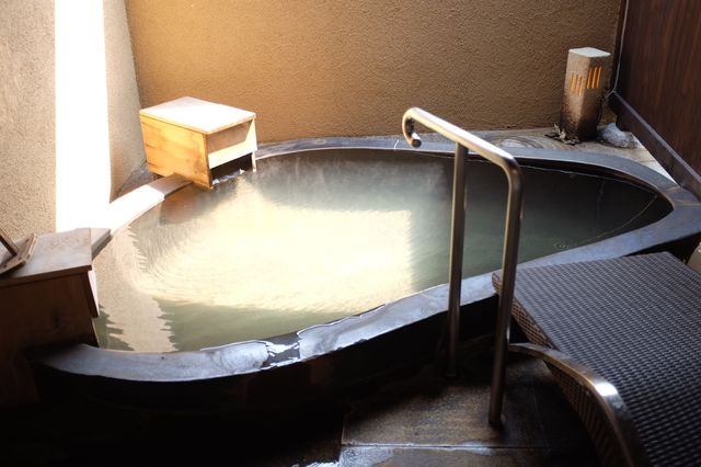 Go to Japan and book this hotel for hot springs, the room comes with a hot spring pool that you can live in for a lifetime.