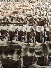Standing next to the Terracotta Army