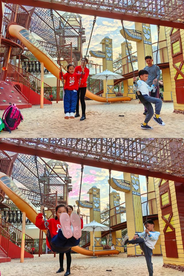 【珠海樂園】給娃放電的星奇塔