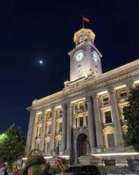 武漢/漢口!!夜景無敵  地點:武漢漢口江灘保安洋行漫心府青府