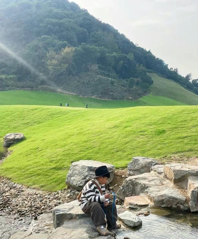 溫州親子遊|這片滿山坡的草地太寶藏了