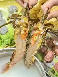 深圳好吃的煲仔粥底海鮮自助香迷糊了