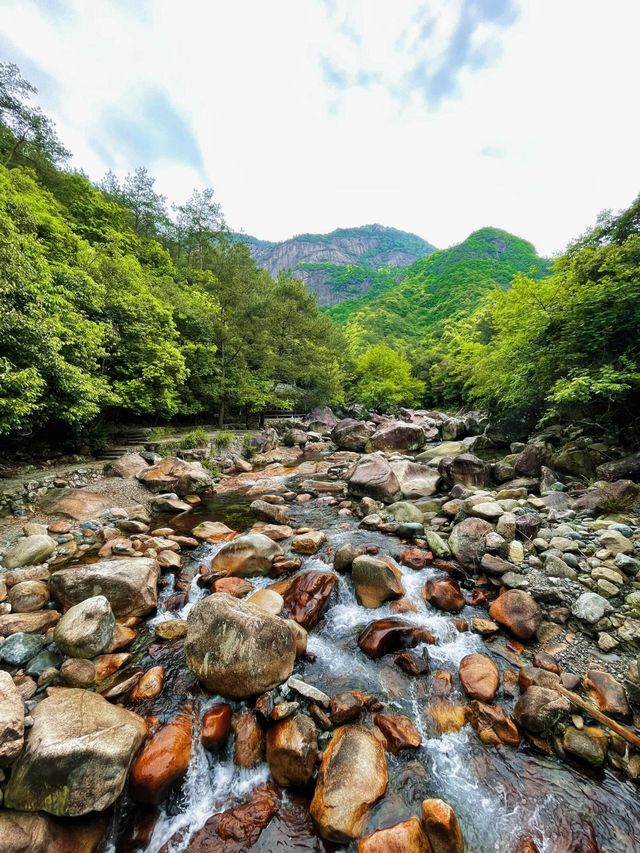 安徽宣城鄣山大峡谷小眾輕徒步好去處