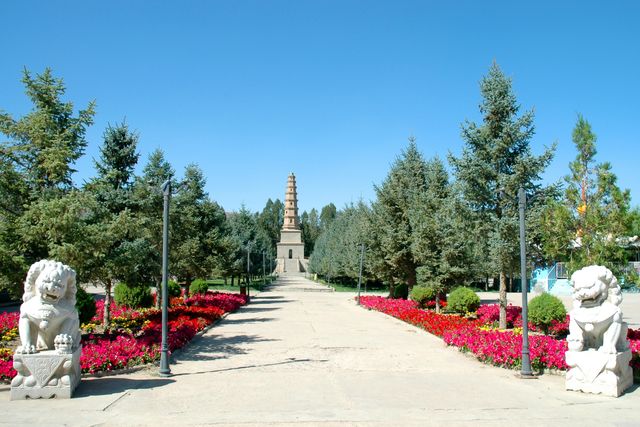 河西名刹一一聖容寺