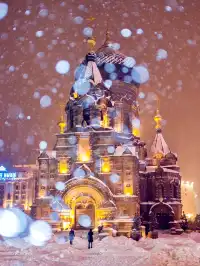 冬天總要去趟哈爾濱，看夢幻的冰雪大世界。