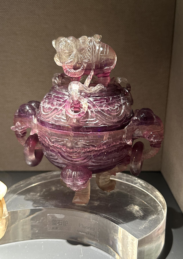 眼花繚亂，地質博物館長見識