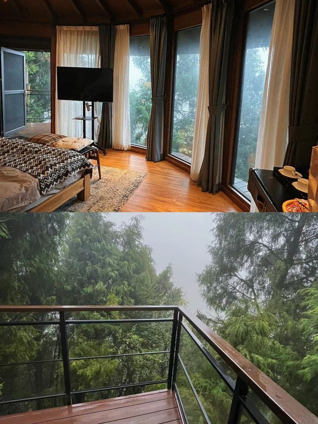 宜昌森林小木屋獨棟別墅，下雨天神仙度假地