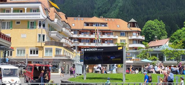 高山上的小鎮--文根Wengen