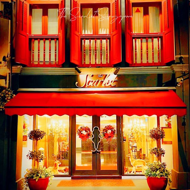 新加坡The Scarlet Singapore酒店：紅色浪漫，奢華體驗