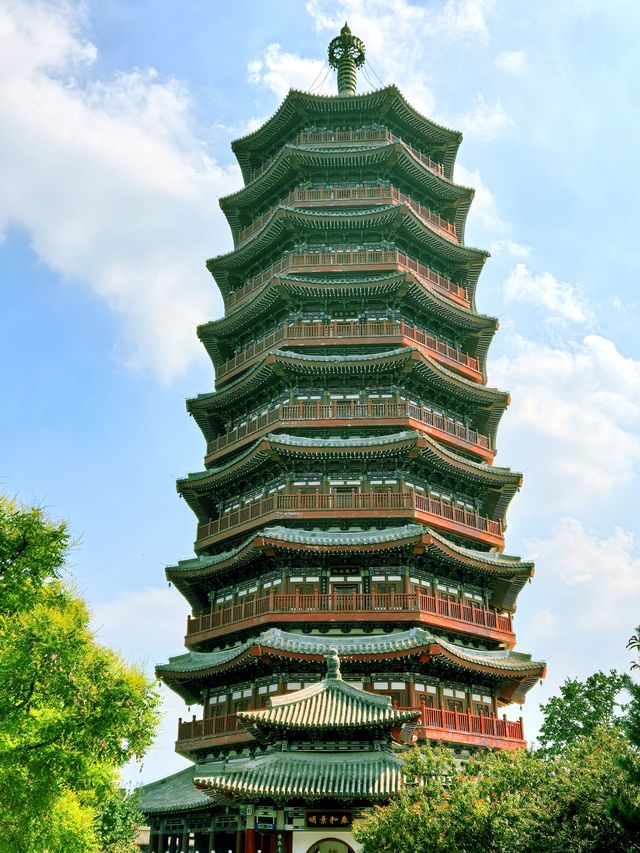 北京周邊自家1h“北京最美、最年輕寶塔”、雁棲湖定睛之筆