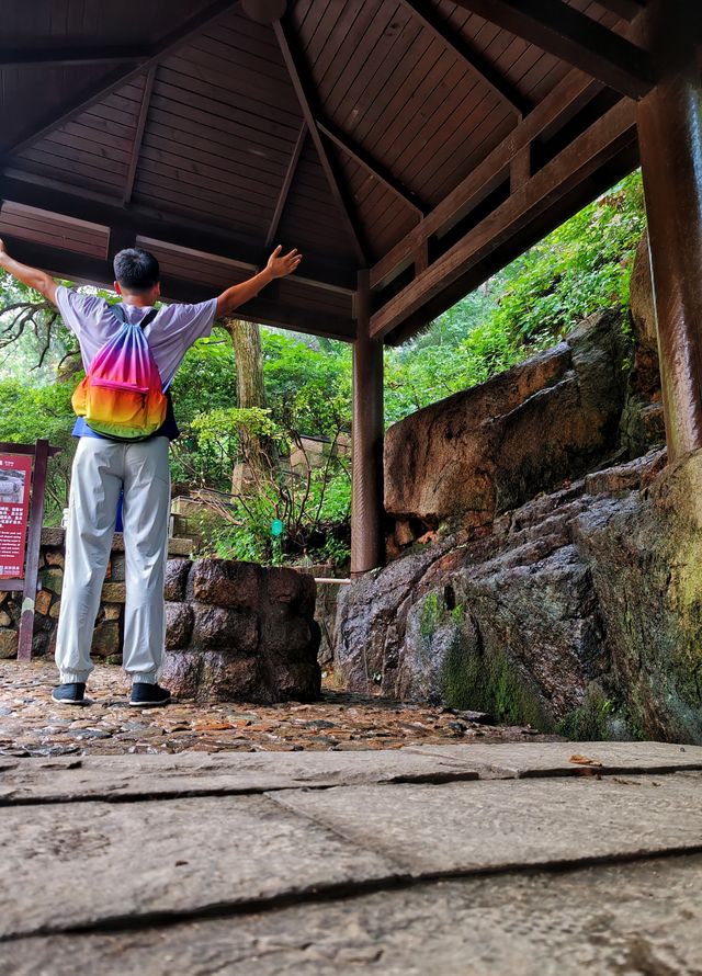 日照九仙山 留仙榻與抱犢峰