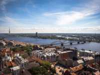Come here to Enjoy Riga’s BEST View!