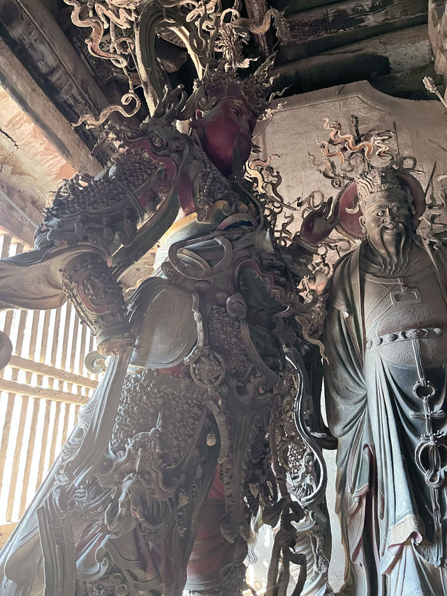高平米山鐵佛寺，黑神話悟空取景地。