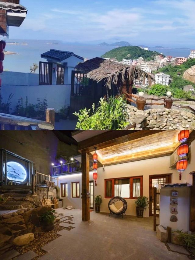 溫嶺石塘千年曙光園店悠然山海間，夢回桃源裡。