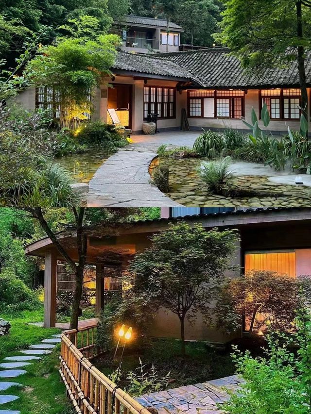 成都青城山！入住山野間的私人溫泉小院！