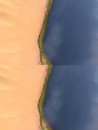 內蒙古巴丹吉林沙漠。