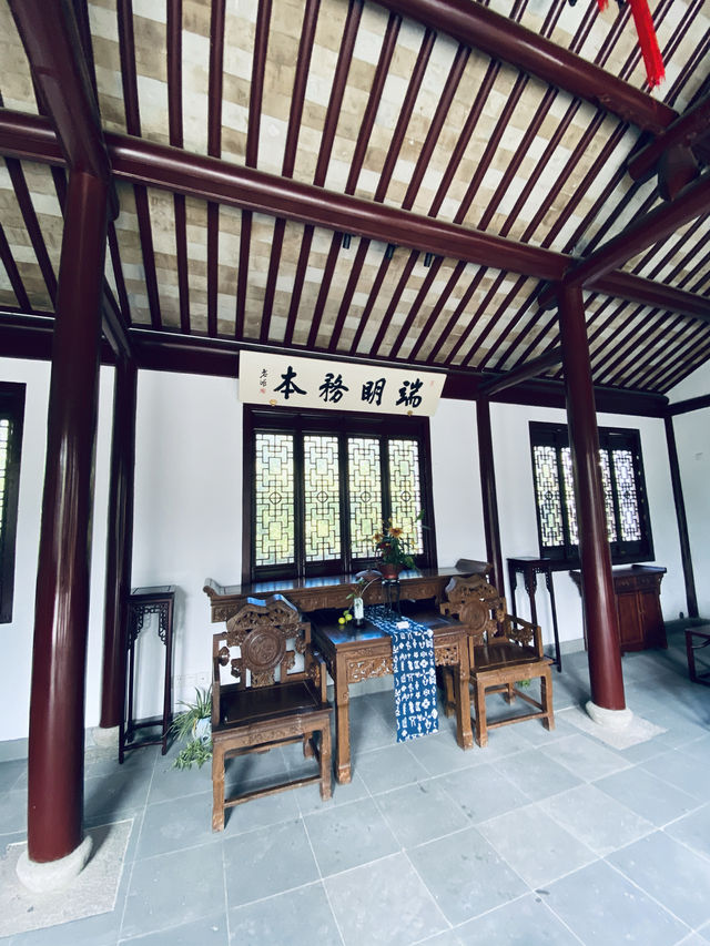 江蘇黎里·黎里古鎮端木園。