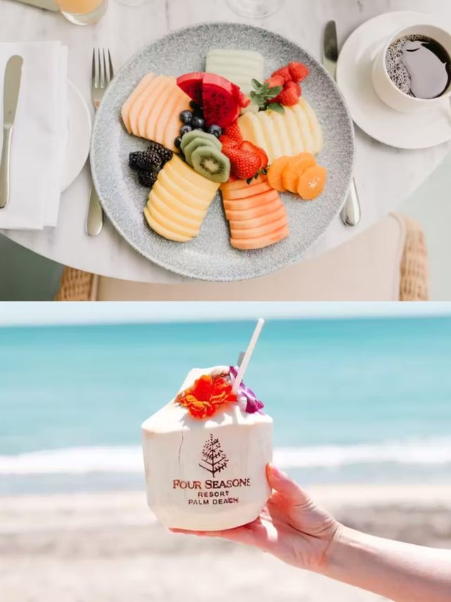 在棕櫚灘四季酒店，邂逅海濱浪漫時光。