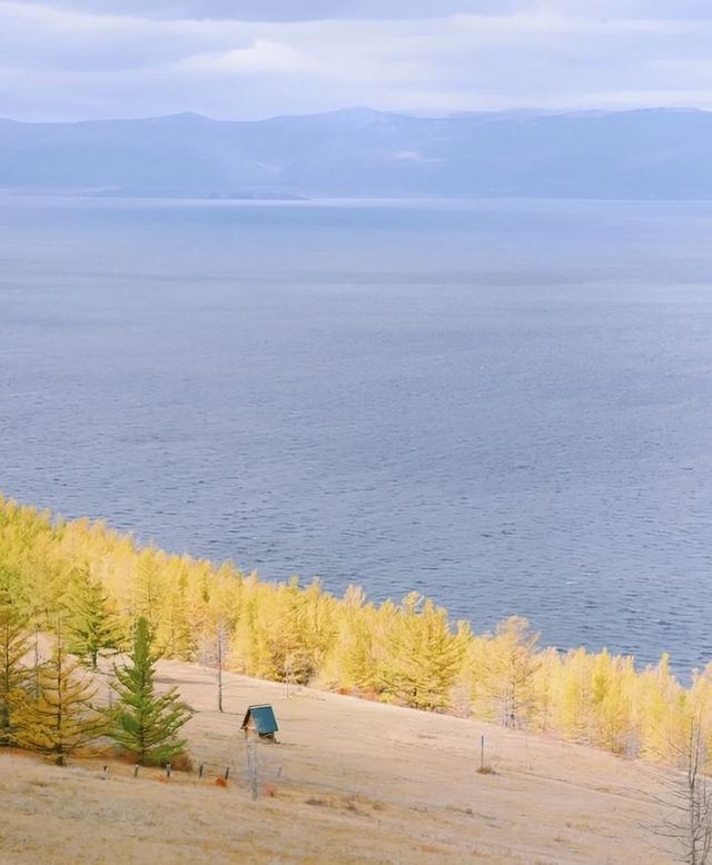 深秋貝加爾湖｜奧爾洪島北線與海鷗島。