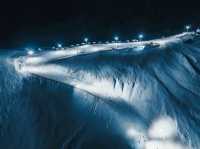 Experience the Magic of Shymbulak Ski Resort at Night