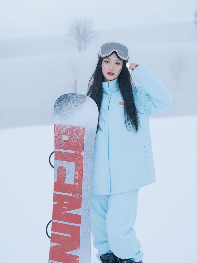 保定滑雪天花板七山滑雪場滑雪絕絕子
