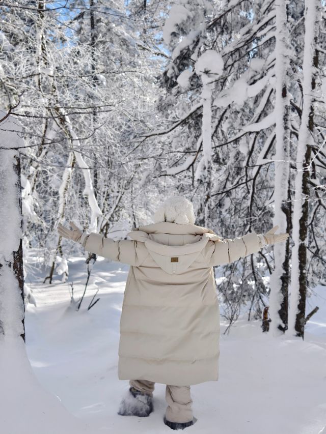 老里克湖徒步||喜歡玩雪的我很開心~~