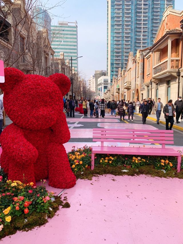 尋愛張園，張園玫瑰花小熊限時返場