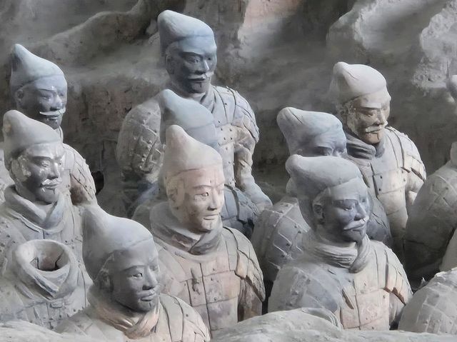 来到拥有丰富的历史文化遗产的西安